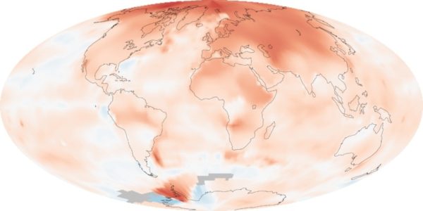 Δύο βαθμούς πιο ζεστός ο πλανήτης μέσα στην επόμενη δεκαετία