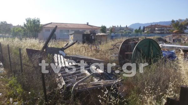 Οικόπεδο κίνδυνος δίπλα σε νηπιαγωγείο (φωτογραφίες)