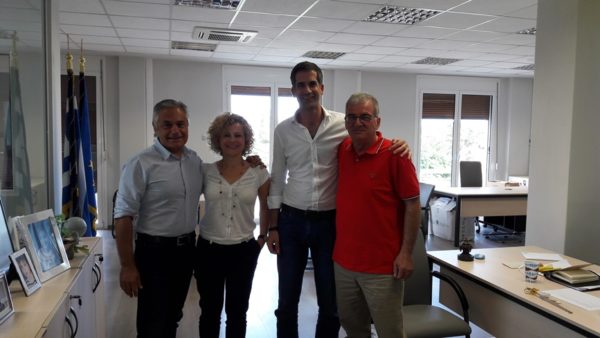 Εκπρόσωποι από το Ποτάμι ενημερώθηκαν από τον Κώστα Μπακογιάννη για την Εύβοια
