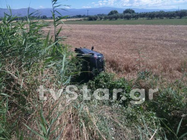 Στα χωράφια το αυτοκίνητο στο νοσοκομείο ο οδηγός (φωτο και video))