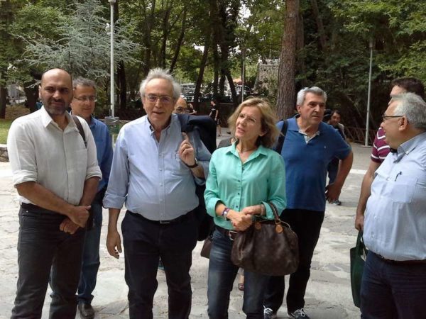 Στο μουσείο της Χαιρώνειας και στο Καταλανικό κάστρο της Λιβαδειάς ο Αρ. Μπαλτάς πριν τα εγκαίνια του μουσείου της Θήβας (video-foto)
