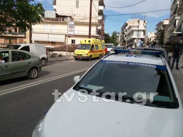 Τροχαίο με ντελιβεράδες στη Λαμία. Συγκρούστηκαν μεταξύ τους. (φωτογραφίες)