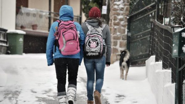 Ανακοίνωση Δήμου Θηβαίων για τη λειτουργία των σχολείων στις 12/1/2017