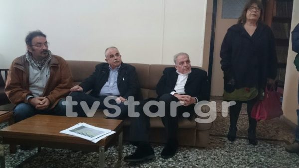Τώρα: Ο υπουργός επικρατείας Αλέκος Φλαμπουράρης στη Χαλκίδα (φωτογραφίες)