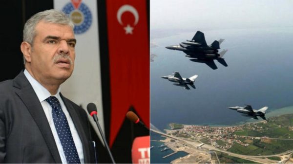 Μπαράζ παραβιάσεων στο Αιγαίο και απειλές από την Άγκυρα