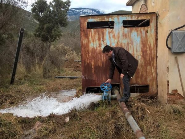 “Κύλησε”… το νερό στο Μάζι Αλιάρτου