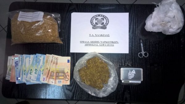 Συνελήφθη 33χρονος στη Χαλκίδα για ναρκωτικά