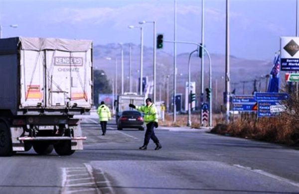 Διακοπή κυκλοφορίας στην εθνική οδό Θεσσαλονίκης – Αθηνών