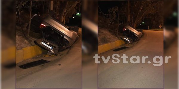 Ένα περίεργο τροχαίο στη Χαλκίδα…Εξαφανίστηκε ο οδηγός