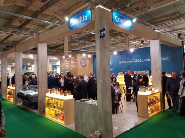 Δυναμικό παρόν της Condito στη FoodExpo 2018