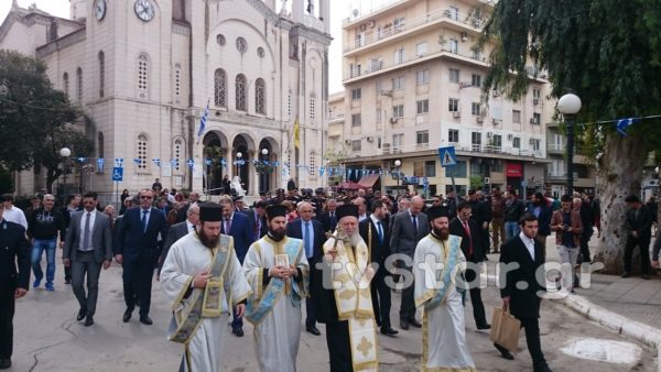 Ο εορτασμός της 25ης Μαρτίου στη Χαλκίδα (φωτογραφίες)