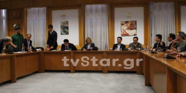 Κινεζική αντιπροσωπεία στη Λιβαδειά (video-photo)