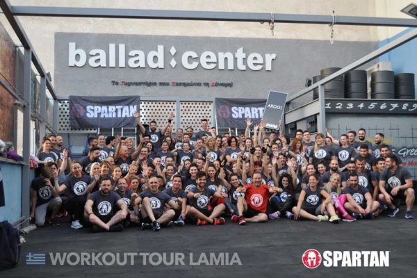 Το Spartan Workout Tour για πρώτη φορά στην Λαμία… αποκλειστικά στο Ballad Center!