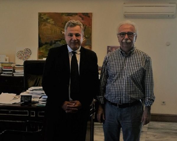 Συνάντηση του Κ. Γαβρόγλου με τον Γ. Περλεπέ