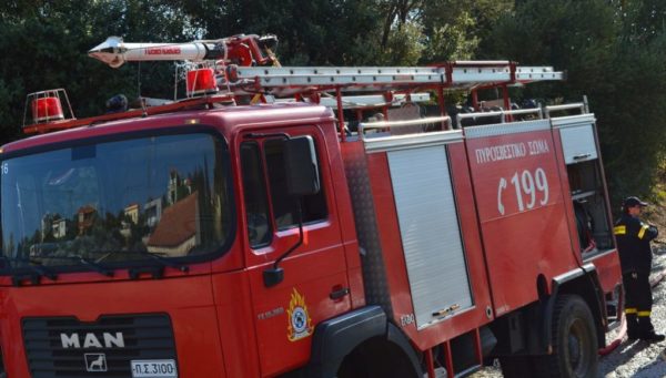 Αγρότης κινδύνεψε να καεί