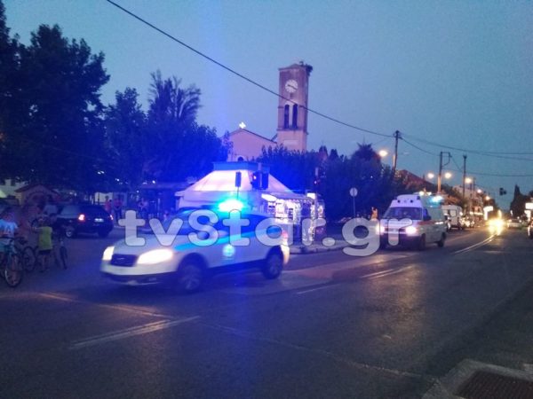 Σύγκρουση ΙΧ με δίκυκλο. Ένας τραυματίας (φωτογραφίες)