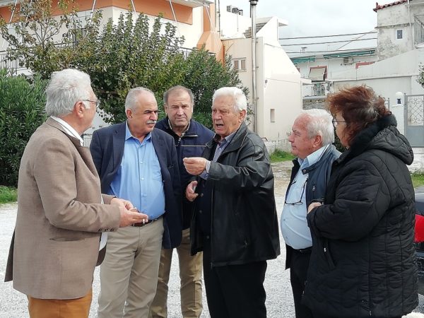 Την Κάρυστο επισκέφθηκε ο Τάσος Πρατσόλης