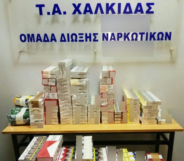 Επ’αυτοφώρω σύλληψη σε παντοπωλείο για λαθραία τσιγάρα