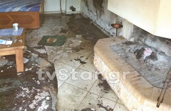 Φωτιά σε σπίτι σήμανε συναγερμό στη Π.Υ. (φώτο)