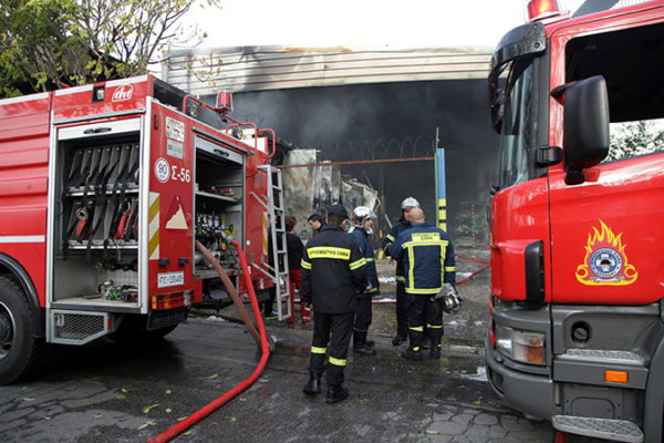 Νεκρός άνδρας έπειτα από πυρκαγιά κοντά στο στρατόπεδο Καποτά