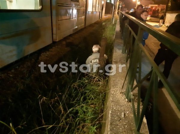 Λαμία:  Παράσυρση πεζού από τρένο (video&φωτο)