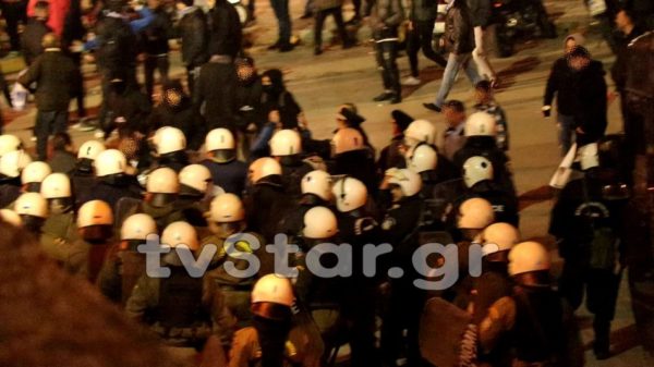 Ένταση και ξύλο στη Λαμία μετά τον αγώνα με τον ΠΑΟΚ. (φώτο και video)