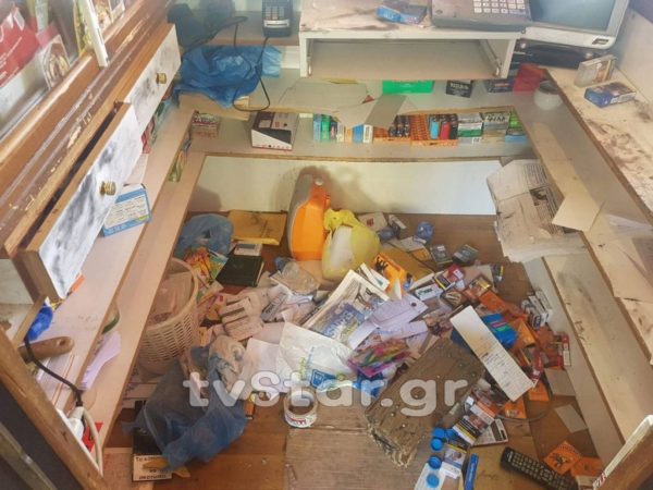Άδειασαν περίπτερο στη Στυλίδα. Τεράστια ζημιά για τον ιδιοκτήτη