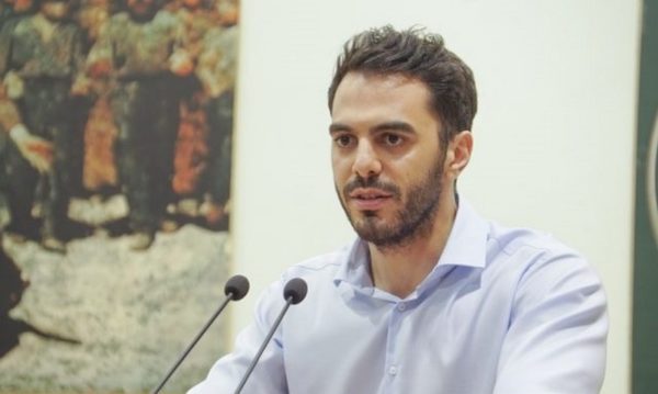 Ο γραμματέας του Κινήματος Αλλαγής σήμερα στη Χαλκίδα
