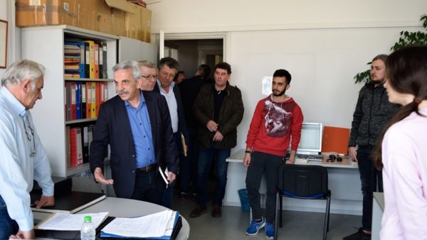Επίσκεψη του Δημήτρη Αναγνωστάκη σε Υπηρεσίες και Φορείς στη Λαμία