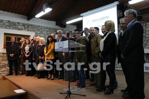 Πρώτα ο Δημότης. Δυναμική συγκέντρωση του Γ. Αραπίτσα στην Αλίαρτο (video-photo)