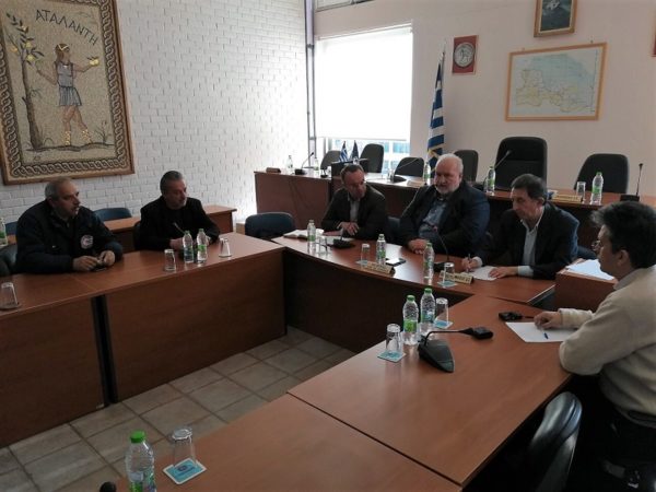 Επίσκεψη εργασίας για τον Χρήστο Σταϊκούρα στο Δήμο Λοκρών
