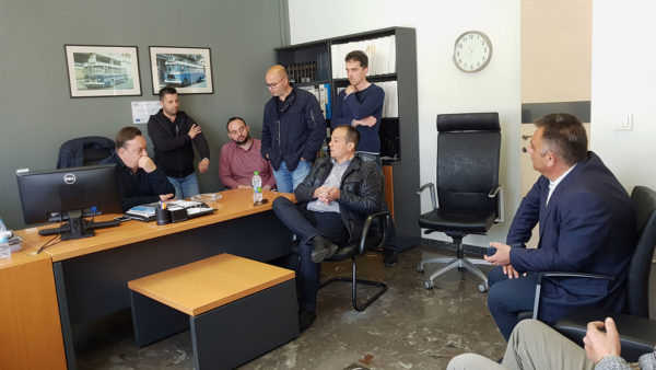 Επίσκεψη του συνδυασμού “Πρόταση Ευθύνης” στο Αστικό ΚΤΕΛ και στα ΡΑΔΙΟΤΑΞΙ Λαμίας
