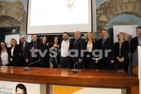 Παρουσίασε το συνδυασμό του στη Βοιωτία ο Φάνης Σπανός (video-photo)