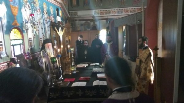 Ποιμαντική επίσκεψη του Μητροπολίτη Χαλκίδας στη Σκόπελο