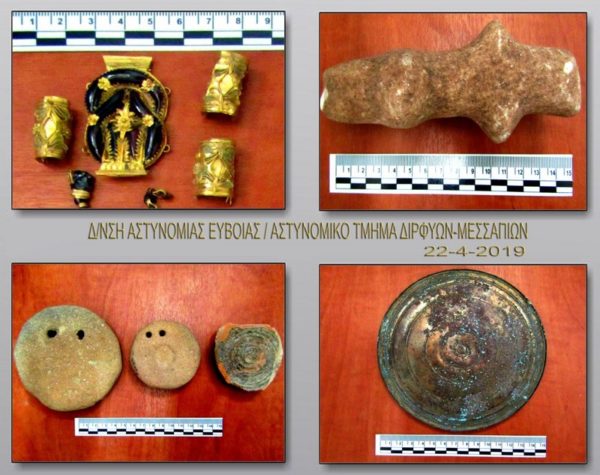 Υπόθεση αρχαιοκαπηλίας: Έκρυβε στο σπίτι του σημαντικές αρχαιότητες από αρχαίο τάφο (photo)