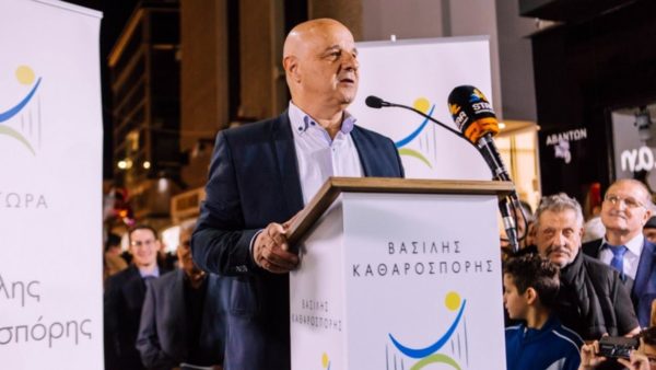 Ο υποψήφιος δήμαρχος Χαλκίδας Β.Καθαροσπόρης αναλύει το πρόγραμμα των 100 πρώτων ημερών (video)