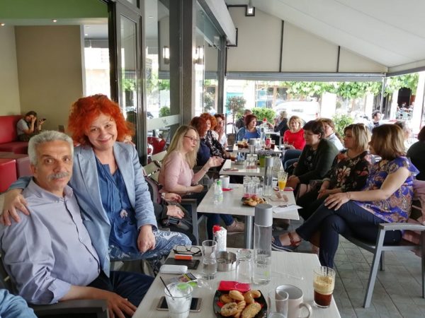 Επισκέψεις  Δ. Αναγνωστάκη σε Αυλωνάρι, Κύμη, Κονίστρες, Δροσιά και Λουκίσια.