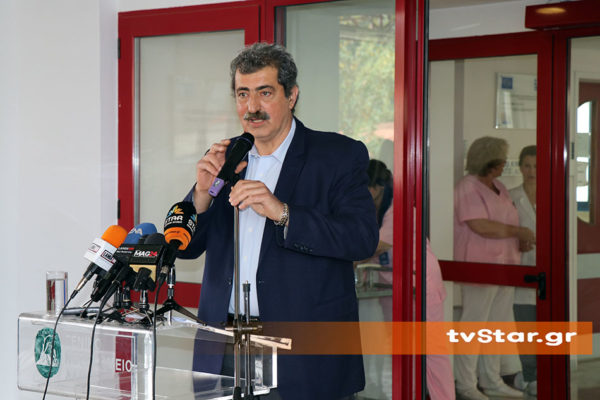 Ο Πολάκης εγκαινίασε τον αξονικό και τον μαγνητικό τομογράφο στο νοσοκομείο της Λαμίας. (φώτο και video)