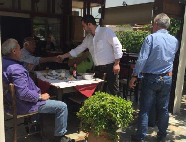 Την Στυλίδα επισκέφθηκε ο Φάνης Σπανός