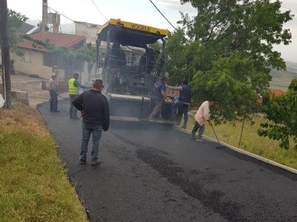 Έναρξη εργασιών για τη  δημοτική οδοποιία Δ.Ε. Πλαταιών