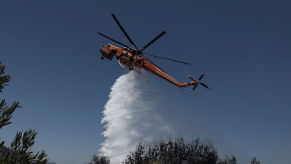 Κινητοποίηση της Πυροσβεστικής για φωτιά στον Παρνασσό