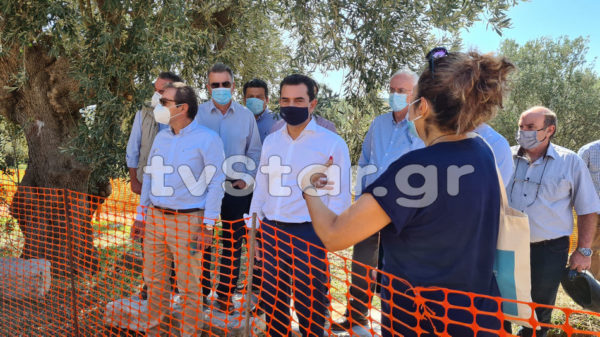 Οι δεσμεύσεις του υφυπουργού για τα αγροτικά και τις υποδομές. (φωτο και video)