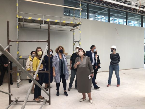 Σύμφωνα με το χρονοδιάγραμμα προχωρούν οι εργασίες στην Εθνική Πινακοθήκη