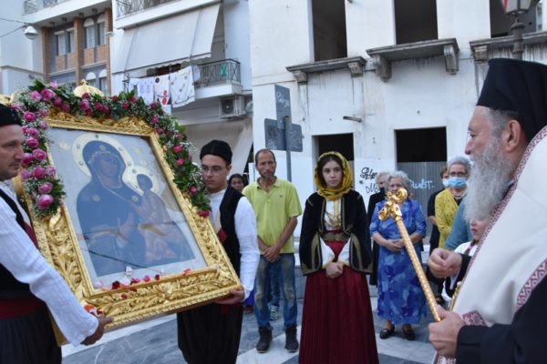 Η Παναγία του Τιχβίν στη Χαλκίδα