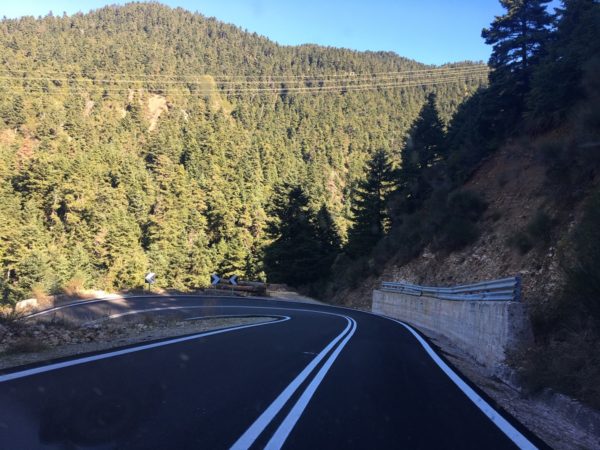 Σήμανση του εθνικού και επαρχιακού δικτύου της Ευρυτανίας