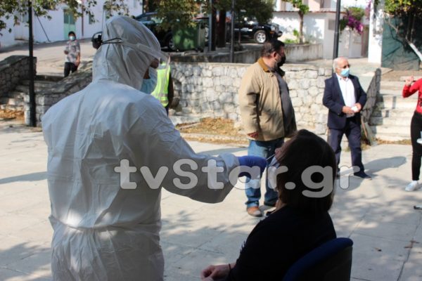 Άγιος Γεώργιος Λιβαδειάς: 116 τεστ, 2 θετικά (video-photo)