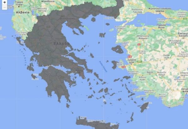 Κορονοϊός: Ολα γκρι – Ο νέος Χάρτης Υγειονομικής Ασφάλειας της χώρας και τα μέτρα που ισχύουν από το Σάββατο