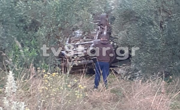 Φθιώτιδα: Σοβαρό τροχαίο ατύχημα – Έφερε τούμπες και κατέληξε σε ελιές