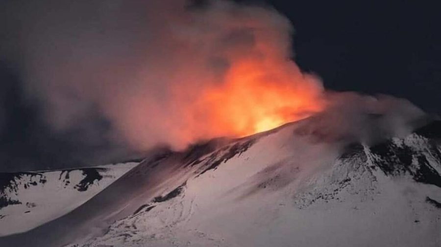Ο κρατήρας της Νοτιοανατολικής Ευρώπης, το ηφαίστειο της Αίτνα στην Ιταλία
