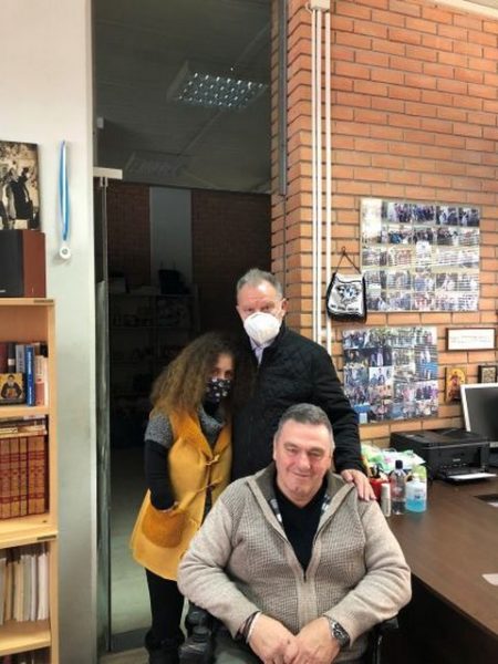 Συνάντηση του Γ.Κοτρωνιά με τον πρόεδρο της περιφερειακής ομοσπονδίας ΑΜΕΑ Στερεάς